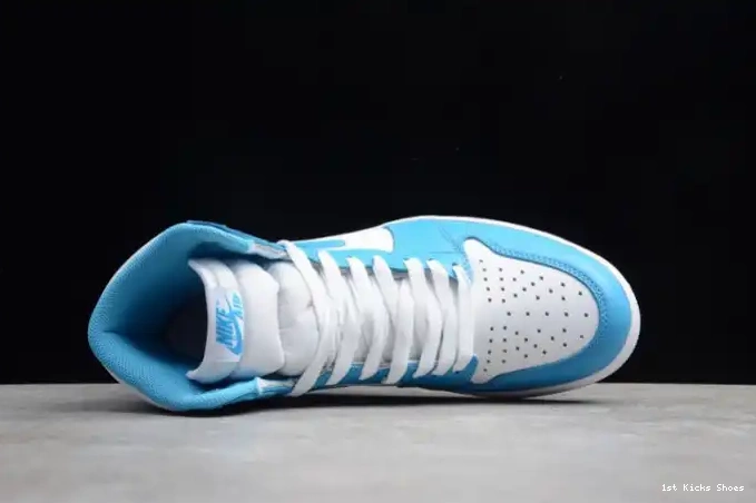 1st Kicks Shoes OG 'UNC' Retro High 555088-117 Air Jordan 1 0504